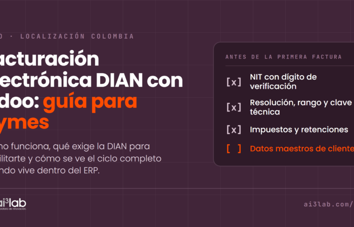 facturación electrónica DIAN Colombia Odoo